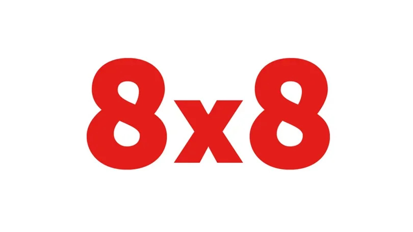 8×8 logo